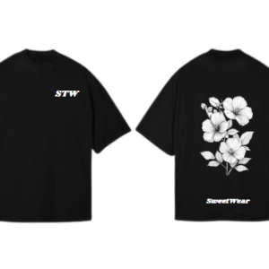 T-shirt Black Flower Edition